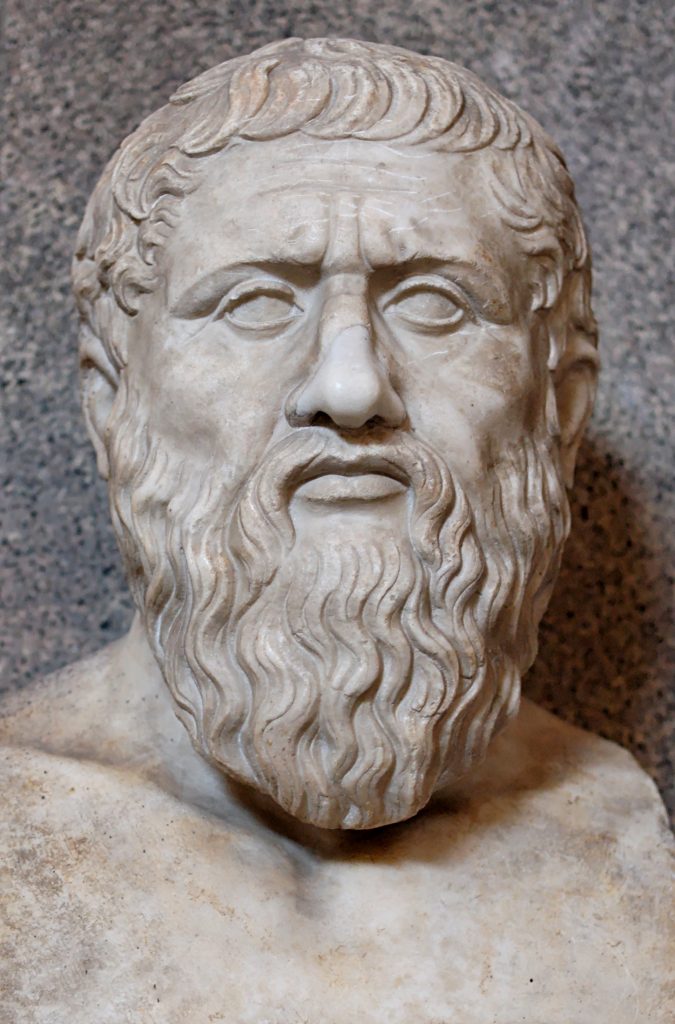 Platon philosophe grec et créateur du mythe de l'Atlantide 