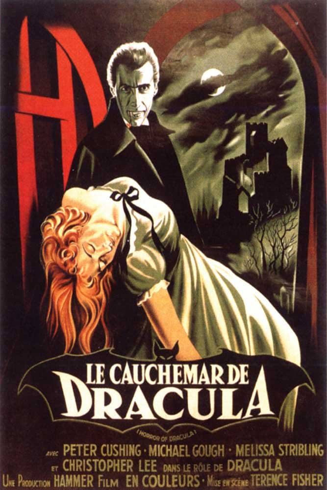 Dracula, incarné par Christopher Lee